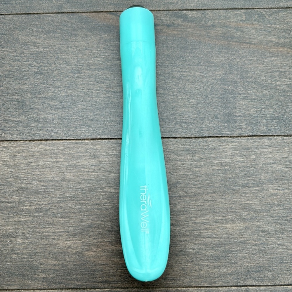 THERAWELL Face Massage Roller, Teal Silver Skincare Beauty Personal Care Facial